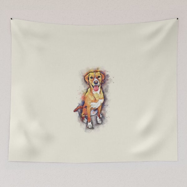 Item preview, Cute Doggy – Happy Pet Illustration designed and sold by Alkaravan Creators.