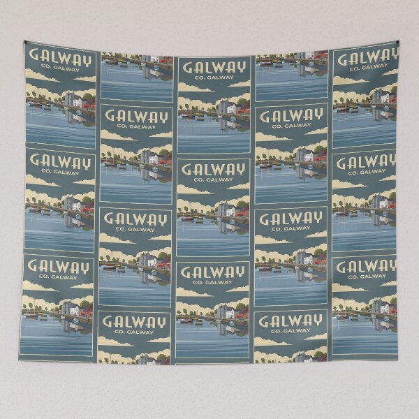 Item preview, Vintage Ireland: Galway, County Galway, Ireland designed and sold by CollyFlowerDesign.