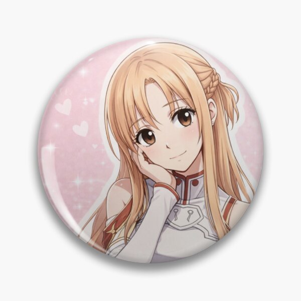 Item preview, Cute Anime Fantasy Girl Poster – Kawaii Aesthetic Art - Asuna Yuuki designed and sold by AnimePrints4All.
