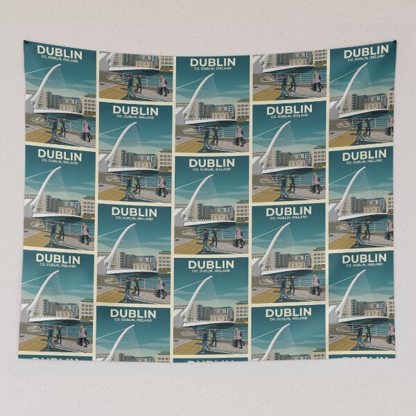 Item preview, Vintage Ireland: Dublin, County Dublin, Ireland designed and sold by CollyFlowerDesign.