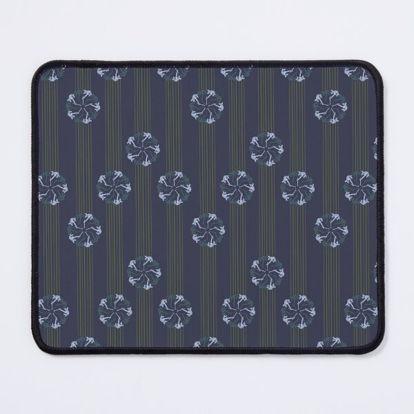 Item preview, Duluth Anchor Radial and Vertical Stripes Green & Blue designed and sold by Digitalmyth's Designs.