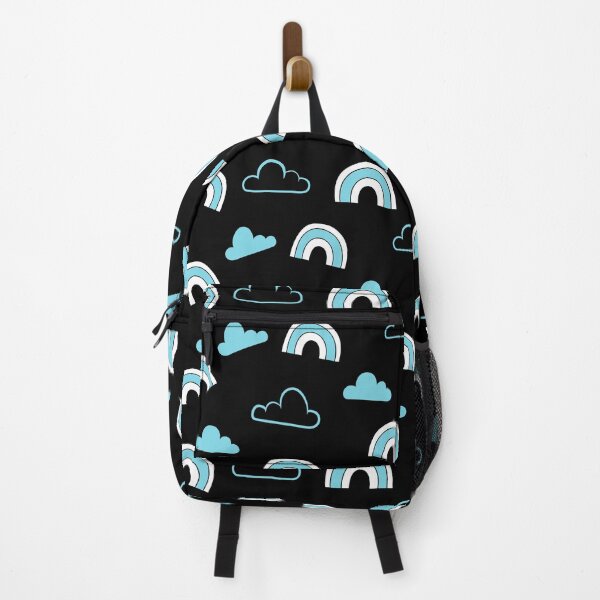 Item preview, Blue rainbows and clouds designed and sold by The Cozy Cauldron.