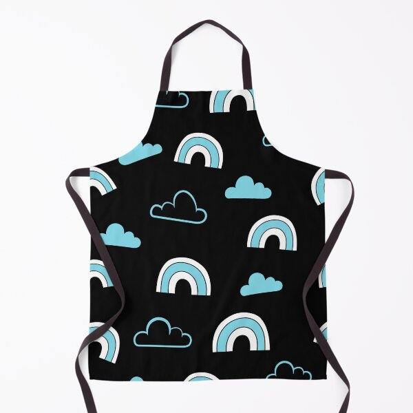 Item preview, Blue rainbows and clouds designed and sold by The Cozy Cauldron.