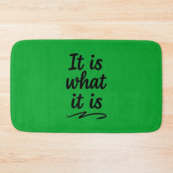 Item preview, It Is What It Is. Inspirational Quote. Typography. Motivational Quote. designed and sold by DesignHouse07.