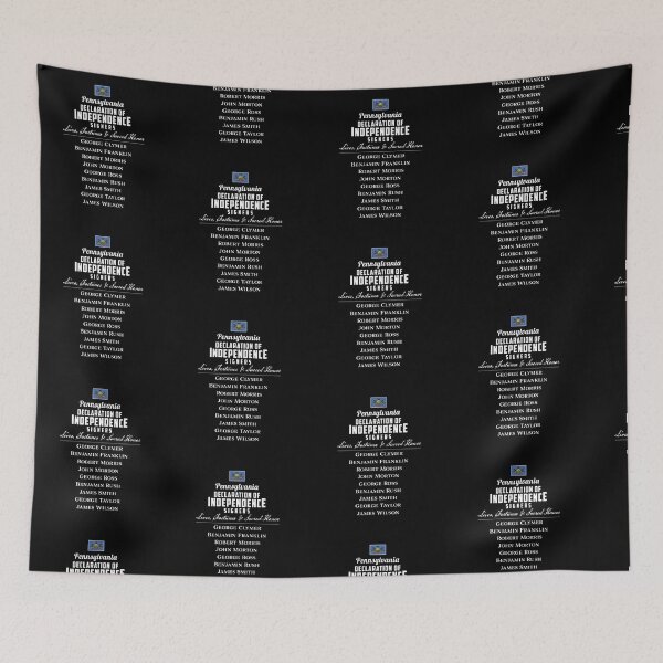 Item preview, Pennsylvania Signers Declaration Of Independence designed and sold by twHistory.
