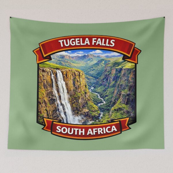 Item preview, Tugela Falls, South Africa - Waterfall designed and sold by Myra365Art.