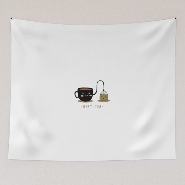 Item preview, Best Tea – Cute Tea Bestie Pun designed and sold by meesara.