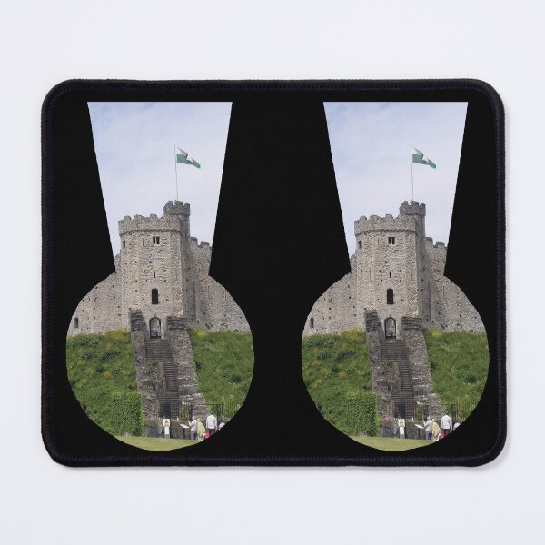 Item preview, Looking Through the Keyhole – Cardiff Castle, Wales designed and sold by TheMarketplaceworld.