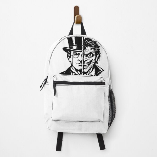 Item preview, Jekyll & Hyde Duality – Gothic Split Face Art designed and sold by Artpicto.