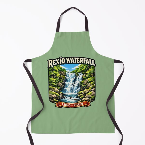 Item preview, Rexio Waterfall, Lugo, Spain designed and sold by Myra365Art.