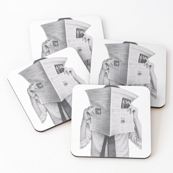 Item preview, BTS Newspaper Cover Face Vintage Aesthetic ARMY Kpop Classic T-Shirt designed and sold by STAATI.