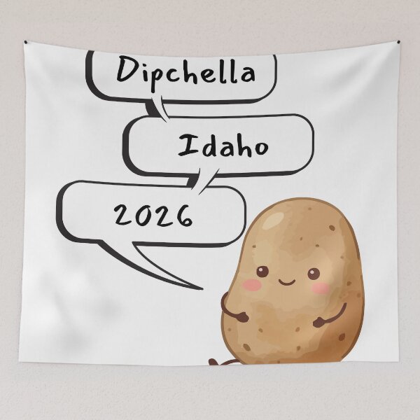 Item preview, Chella '26 - Tato Talk designed and sold by CandyStriper Art.
