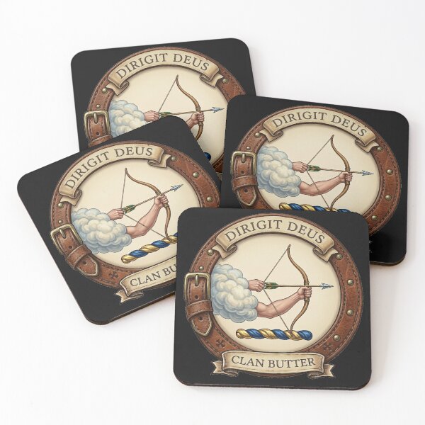 Item preview, Clan Butter Crest designed and sold by BagTown Clans.