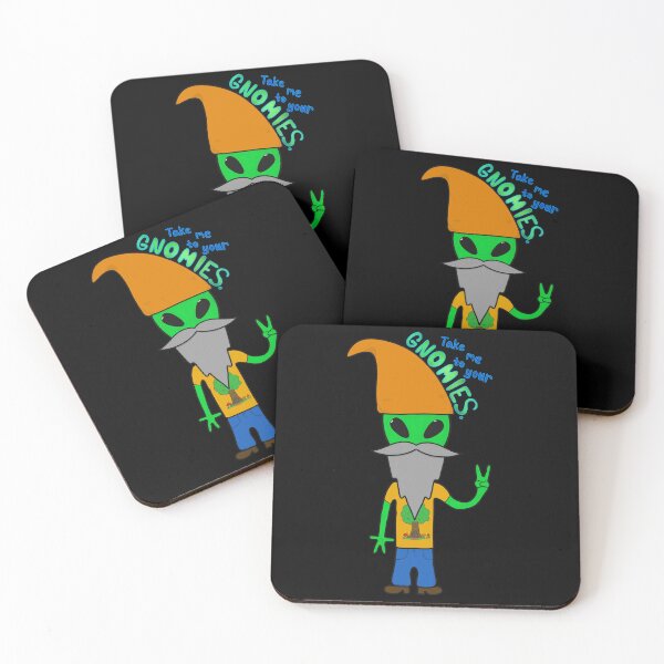 Item preview, Alien Gnome: Take me to your Gnomies designed and sold by KozysCreations.