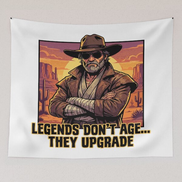 Item preview, chuck norris Legends Don’t Age… They Upgrade designed and sold by Uglyandcute.