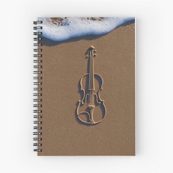 Item preview, Violin Instrument Silhouette Etched in Deep Sand designed and sold by chase-thewave.