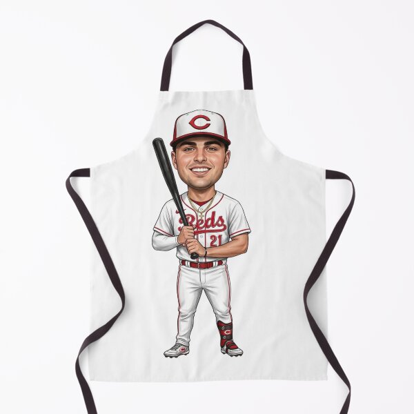 Item preview, Sal Steward "Smiling Baseball Slugger: Cincinnati Reds 21 Caricature Art" designed and sold by artsdylan.