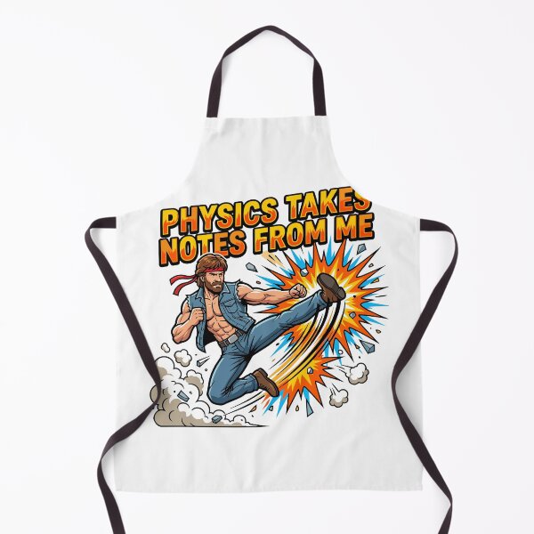 Item preview, chuck norris Physics Takes Notes From Me designed and sold by Uglyandcute.