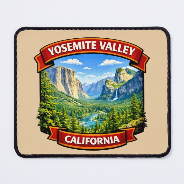 Item preview, Yosemite Valley, California - National Park designed and sold by Myra365Art.