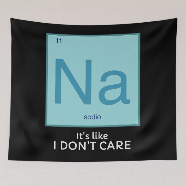 Item preview, Sodio | I Don't Care designed and sold by Tee-Tribu.