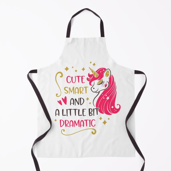 Item preview, Cute Smart and A Little Bit Dramatic Unicorn – Funny Girly Aesthetic Gift designed and sold by marcoliyp.