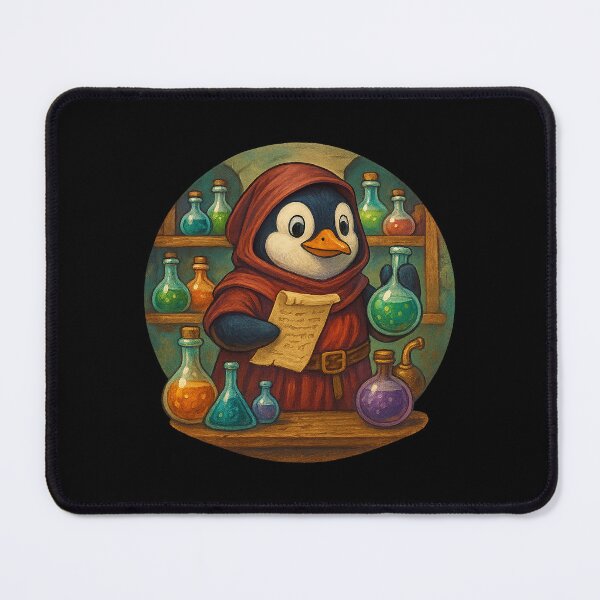 Item preview, Red Hooded Potion Merchant designed and sold by Fort Galaxy.