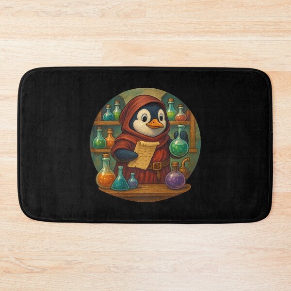 Item preview, Red Hooded Potion Merchant designed and sold by Fort Galaxy.