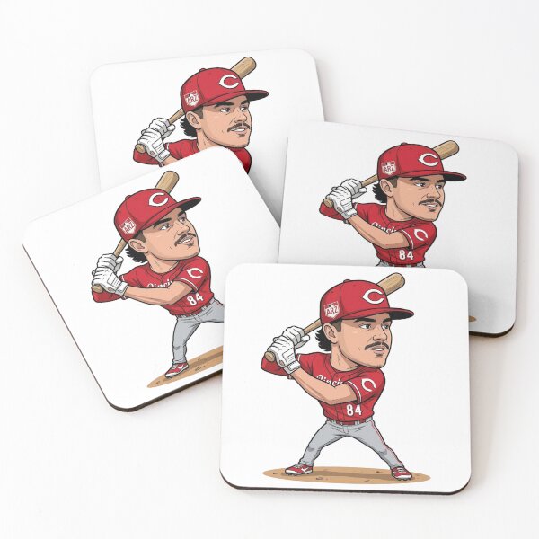 Item preview, Cincinnati Baseball Player #84 Chibi Sticker/T-Shirt Design designed and sold by artsdylan.