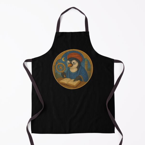 Item preview, Islamic Astronomer Penguin designed and sold by Fort Galaxy.