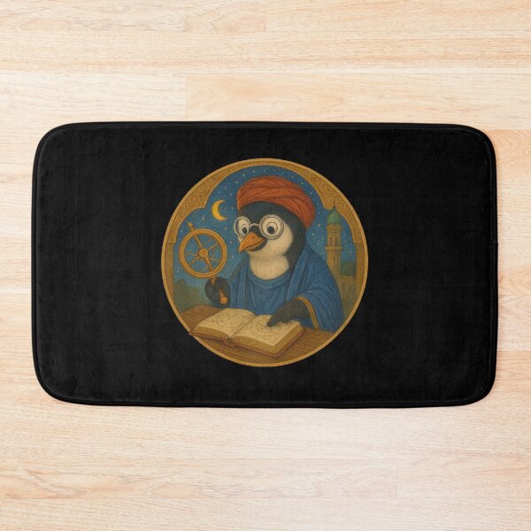Item preview, Islamic Astronomer Penguin designed and sold by Fort Galaxy.