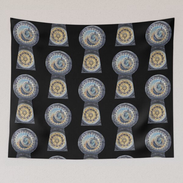 Item preview, Looking Through the Keyhole – Prague Astronomical Clock designed and sold by TheMarketplaceworld.
