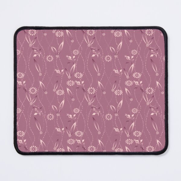 Item preview, Floral pattern retro monochrome fine designed and sold by fuzzyfox.