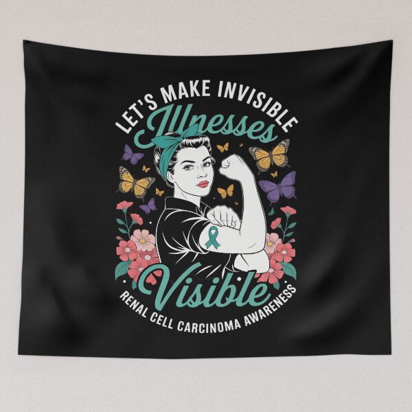 Item preview, Support Renal Cell Carcinoma Awareness designed and sold by PunkNation-Arts.