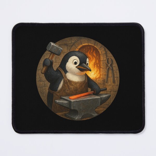 Item preview, The Fearless Medieval Blacksmith designed and sold by Fort Galaxy.