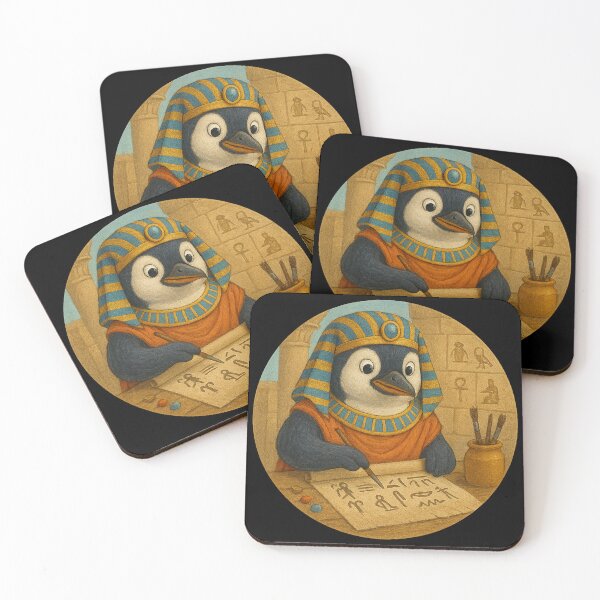 Item preview,  The Temple Painter Penguin designed and sold by Fort Galaxy.