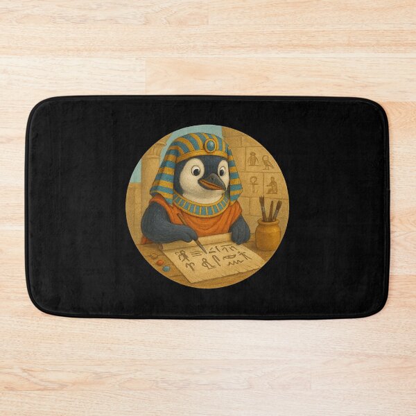 Item preview,  The Temple Painter Penguin designed and sold by Fort Galaxy.