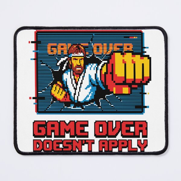 Item preview, chuck norris Game Over Doesn’t Apply designed and sold by Uglyandcute.