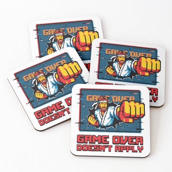 Item preview, chuck norris Game Over Doesn’t Apply designed and sold by Uglyandcute.