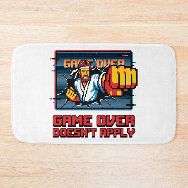 Item preview, chuck norris Game Over Doesn’t Apply designed and sold by Uglyandcute.