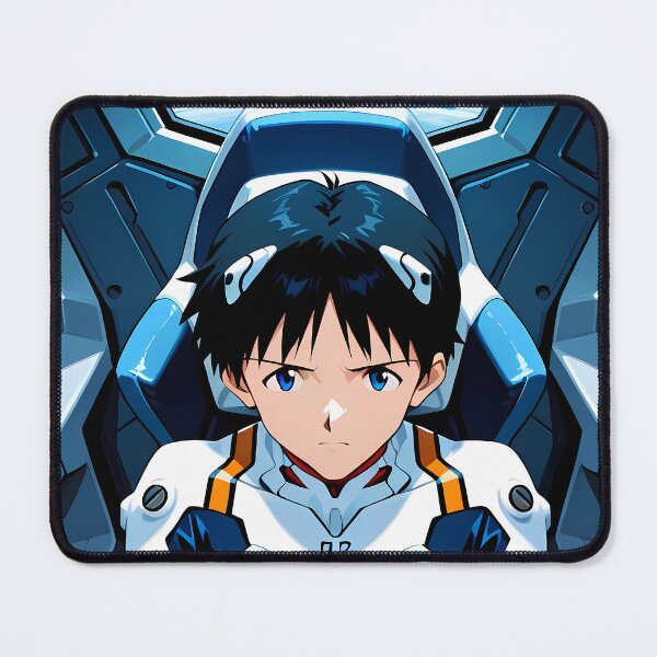 Item preview, Shinji Ikari Neon Genesis Evangelion Pilot Seat Under Blue Sky designed and sold by 108Recordings.