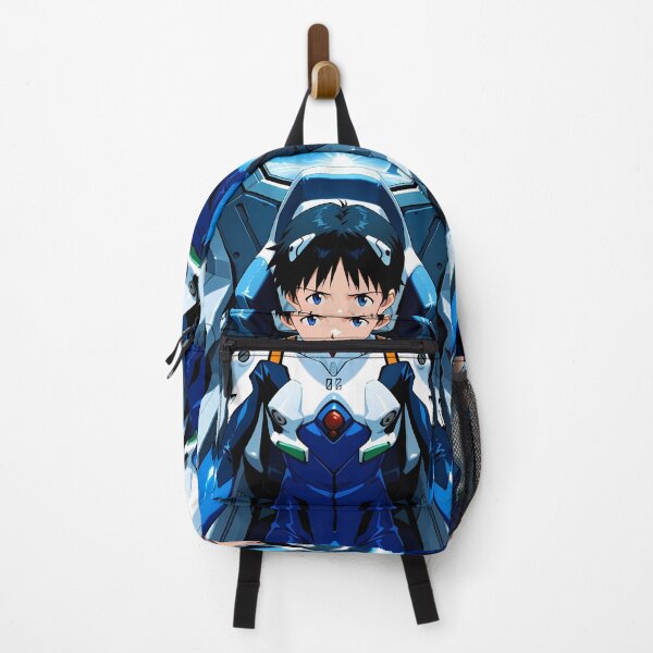 Item preview, Shinji Ikari Neon Genesis Evangelion Pilot Seat Under Blue Sky designed and sold by 108Recordings.
