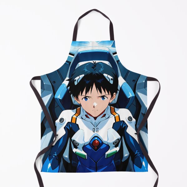 Item preview, Shinji Ikari Neon Genesis Evangelion Pilot Seat Under Blue Sky designed and sold by 108Recordings.