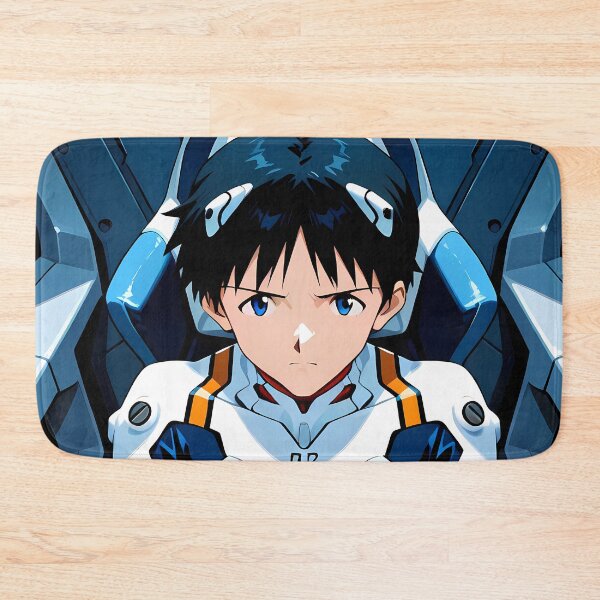 Item preview, Shinji Ikari Neon Genesis Evangelion Pilot Seat Under Blue Sky designed and sold by 108Recordings.