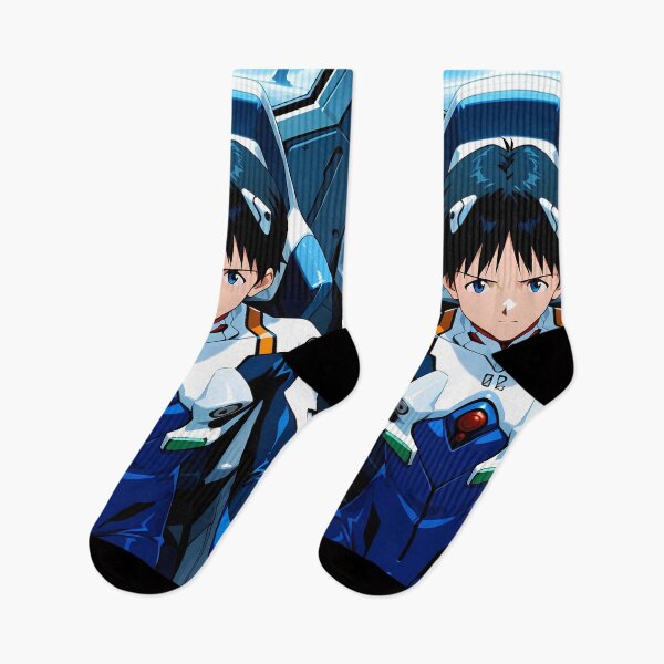 Item preview, Shinji Ikari Neon Genesis Evangelion Pilot Seat Under Blue Sky designed and sold by 108Recordings.