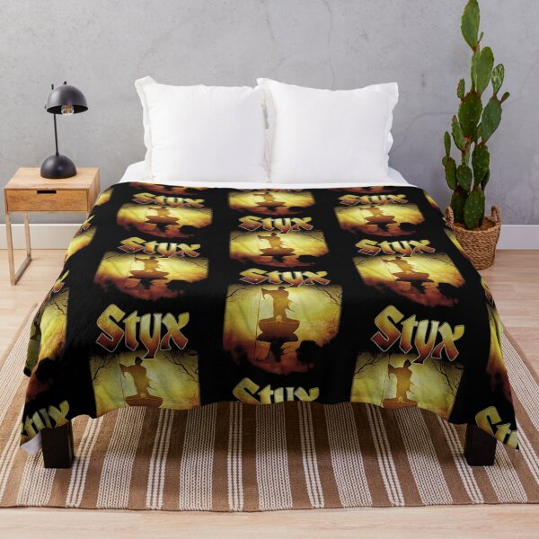 Item preview, Styxx 1972 American Rock Band Creepy Ferry Darkness In Light designed and sold by TT-Kurumi.