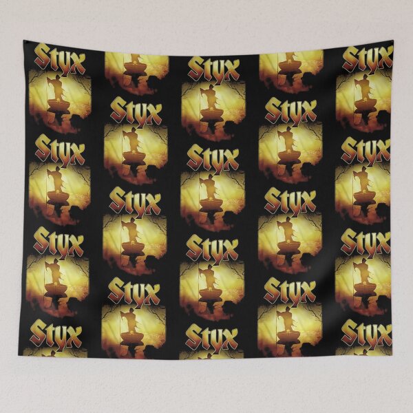 Item preview, Styxx 1972 American Rock Band Creepy Ferry Darkness In Light designed and sold by TT-Kurumi.