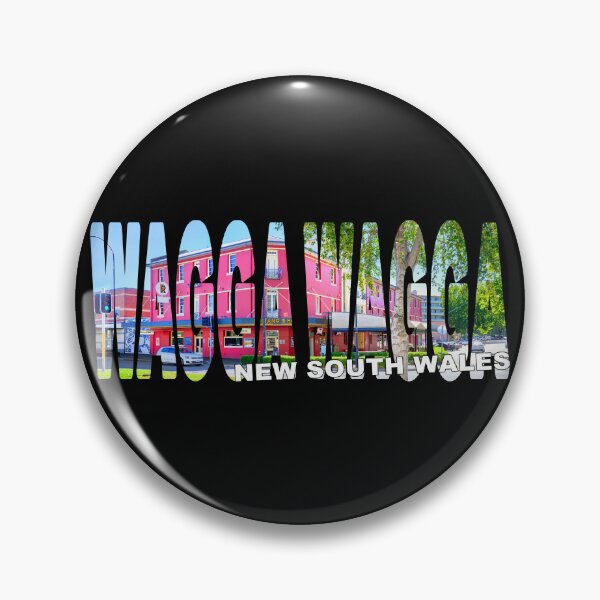 Item preview, WAGGA WAGGA New South Wales - Historic Hotel Pub with Beautiful Trees designed and sold by Adam Gormley.