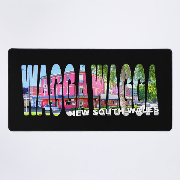 Item preview, WAGGA WAGGA New South Wales - Historic Hotel Pub with Beautiful Trees designed and sold by Adam Gormley.