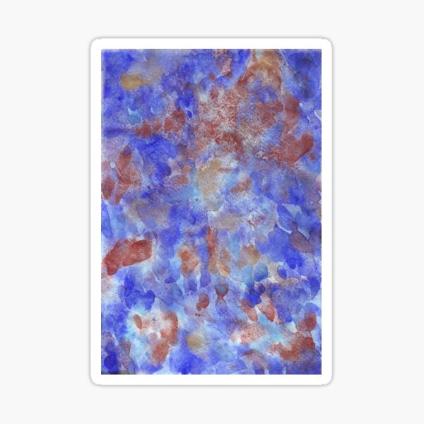 Item preview, ultramarine abstraction designed and sold by gata-iris.
