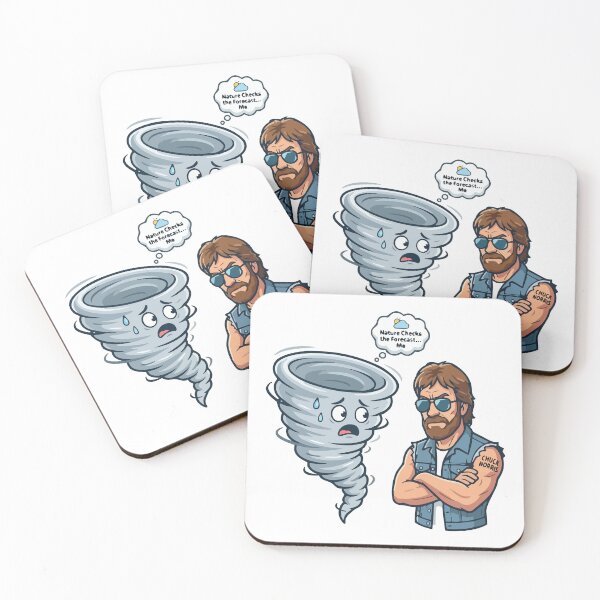 Item preview, chuck norris Nature Checks the Forecast… Me designed and sold by Uglyandcute.